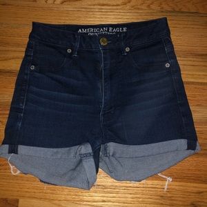 American eagle high waisted shorts size 2